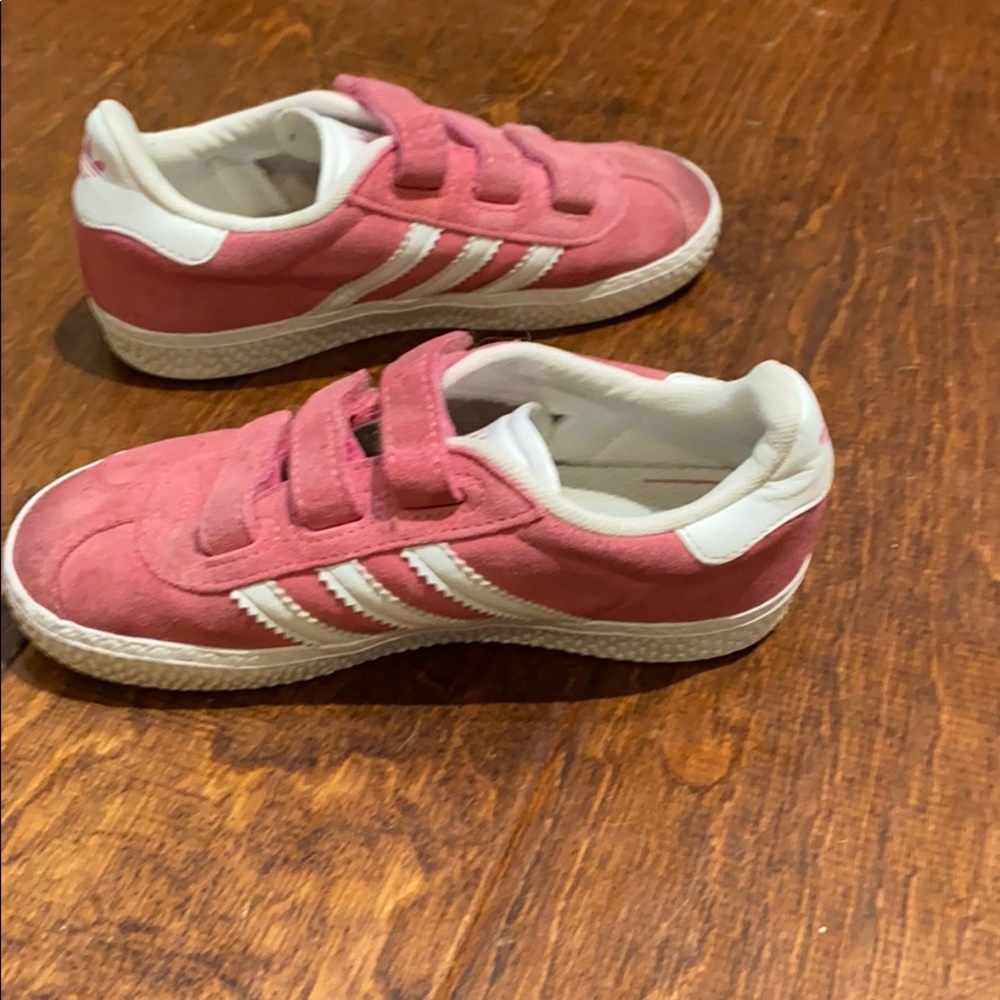 Girls pink Adidas
